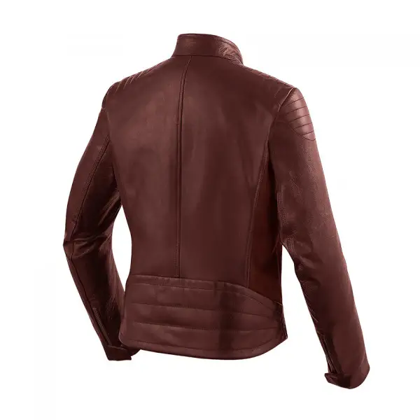 Giacca moto donna pelle Rev'it Clare Ladies Rosso