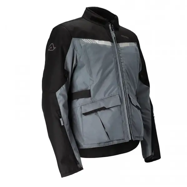 Giacca moto donna touring Acerbis X-TRAIL CE 3 strati Nero Grigio