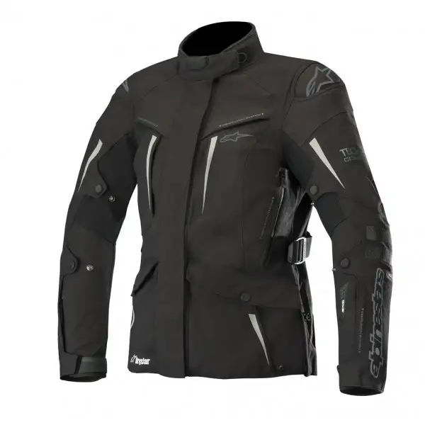 Giacca moto donna touring Alpinestars STELLA YAGUARA Tech Air compatibile nero antracite