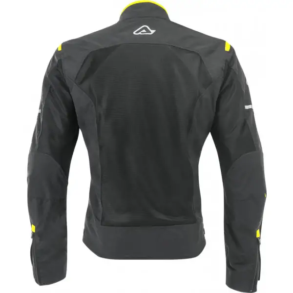 Giacca moto estiva Acerbis RAMSEY VENTED CE Nero Giallo