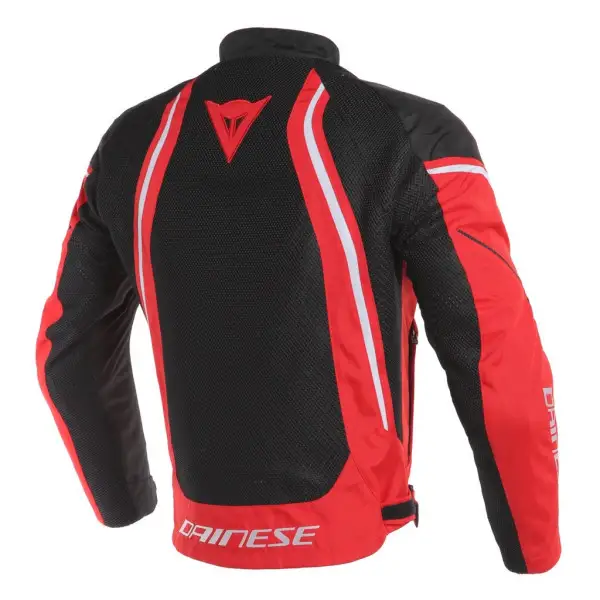 Giacca moto estiva Dainese AIR CRONO 2 Nero Rosso Bianco