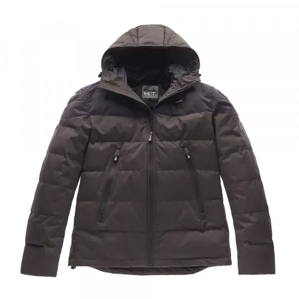 Giacca moto invernale Blauer EASY WINTER MAN 2.0 Grigio Blu