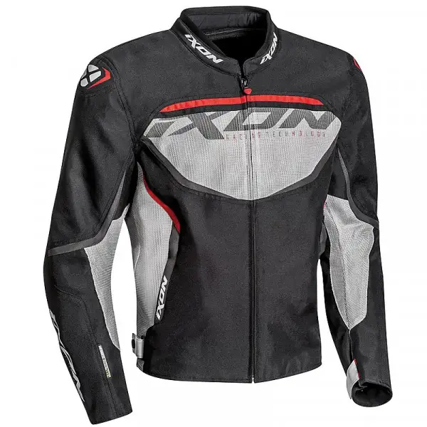 Giacca moto Ixon SPRINTER AIR Nero Grigio Rosso