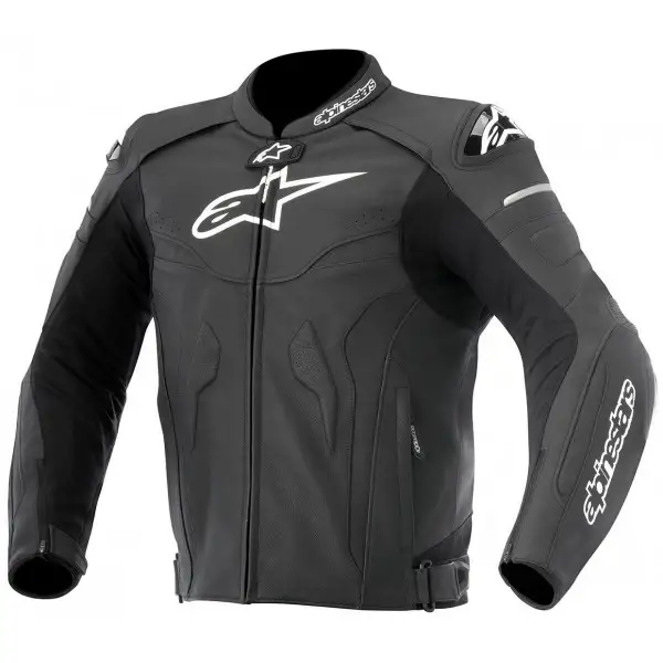 Giacca moto pelle Alpinestars Celer nero