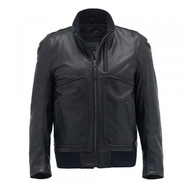 Giacca moto pelle Blauer THOR 1.0 Ner