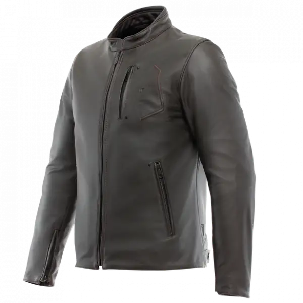 Giacca moto pelle Dainese FULCRO Marrone scuro