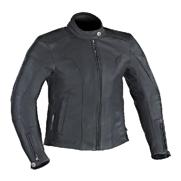 Giacca moto pelle Ixon CRYSTAL SLICK C-Sizing nero