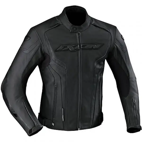 Giacca moto pelle Ixon Stunter Nero