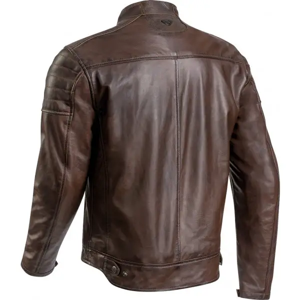 Giacca moto pelle Ixon TORQUE Marrone