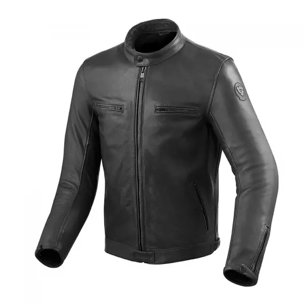 Giacca moto pelle Rev'it Gibson Nero