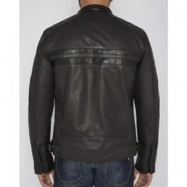 Giacca moto pelle SCHOTT NYC Racer Nero