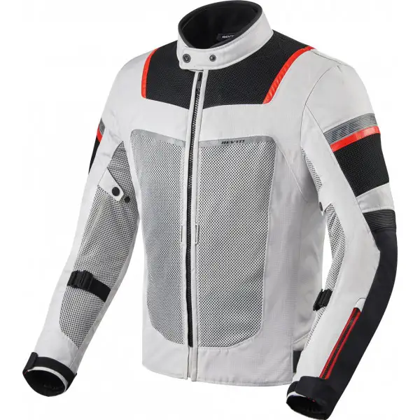 Giacca moto Rev'it Tornado 3 Argento Nero
