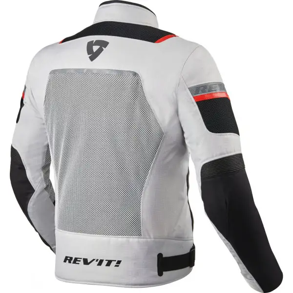 Giacca moto Rev'it Tornado 3 Argento Nero