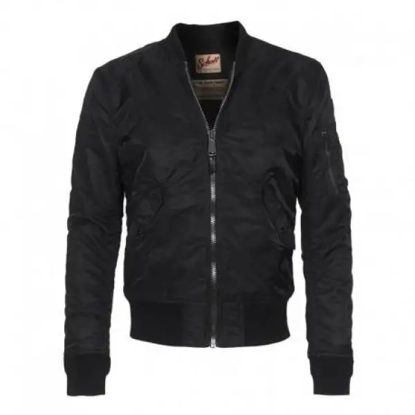 Giacca moto SCHOTT NYC American College nero