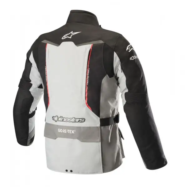 Giacca moto touring Alpinestars PATRON GORE-TEX Grigio scuro Rosso