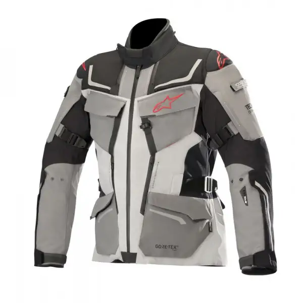 Giacca moto touring Alpinestars REVENANT GORE-TEX TECH AIR COMPATIBILE Nero Grigio Antracite Rosso
