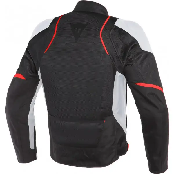 Giacca moto touring estiva Dainese AIR MASTER Nero Grigio Ghiaccio Rosso Fluo