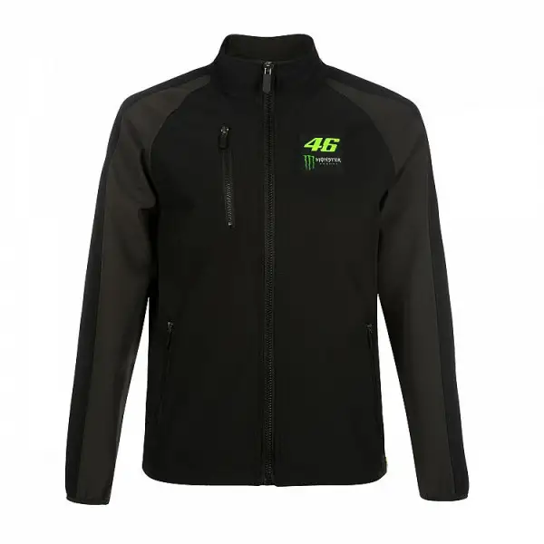 Giacca VR46 DUAL 46 Monster in softshell Nero