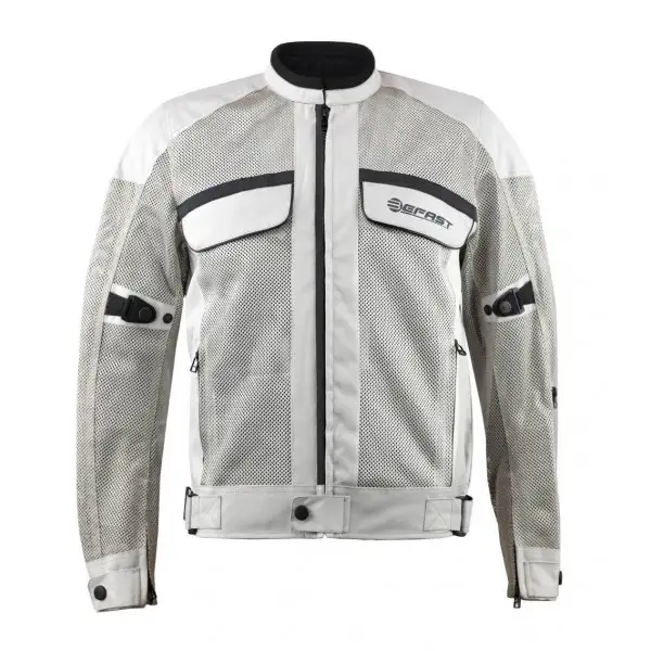 Giubbotto moto estivo Befast Target Grigio