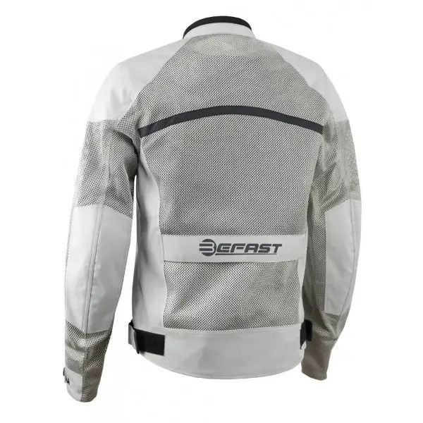 Giubbotto moto estivo Befast Target Grigio