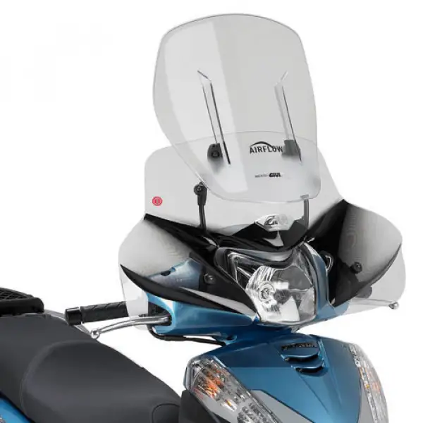 GIVI AF1100 Parabrezza scorrevole AIRFLOW trasparente 48 x 67