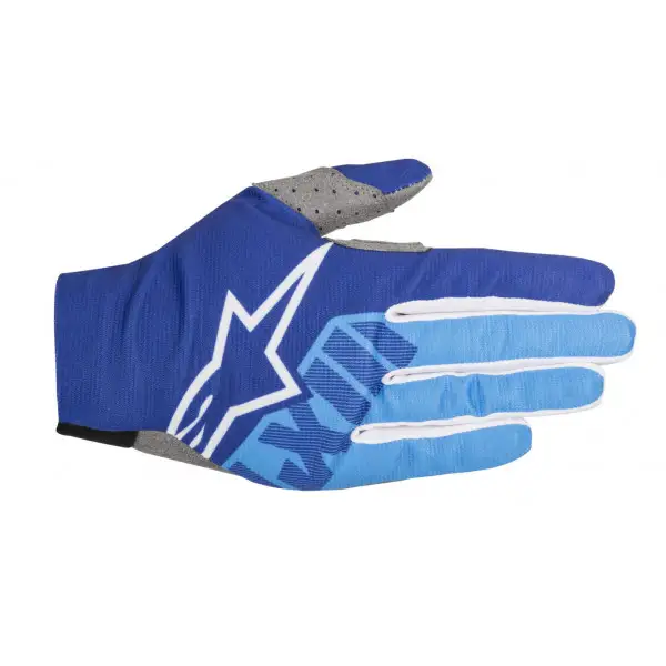 Guanti cross Alpinestars Dune 2 blu azzurro