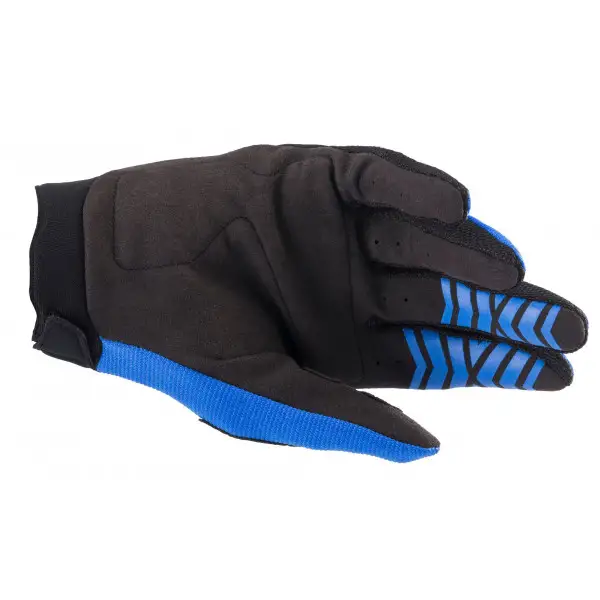 Guanti cross Alpinestars FULL BORE Blu Nero
