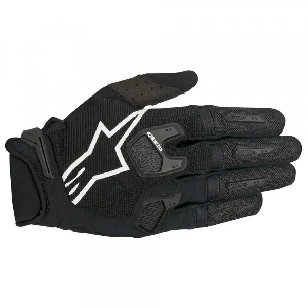 Guanti cross Alpinestars Racefend nero bianco