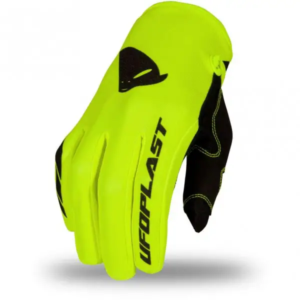 Guanti cross bambino Ufo SKILL RADIAL Giallo fluo