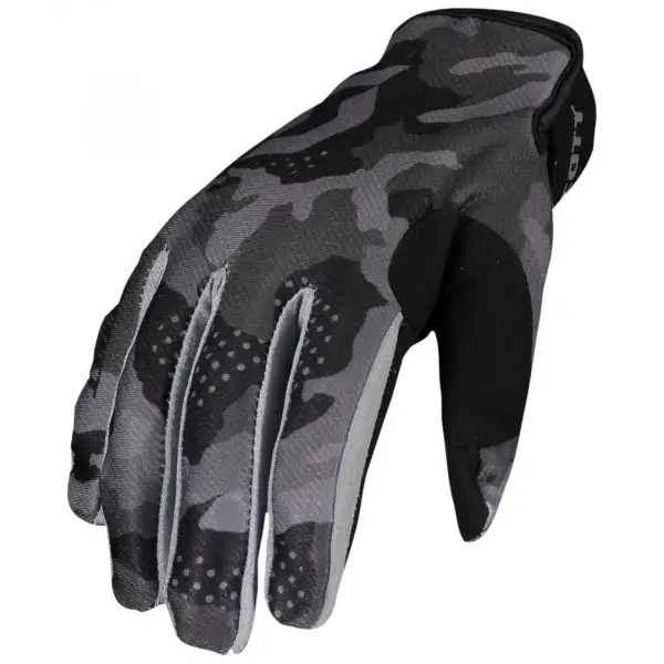 Guanti cross Scott 350 Camo Nero Grigio