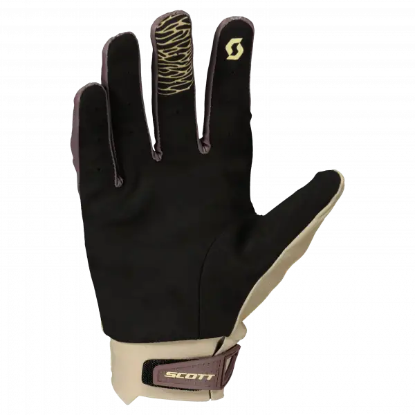 Guanti cross Scott Evo Fury Beige Marrone