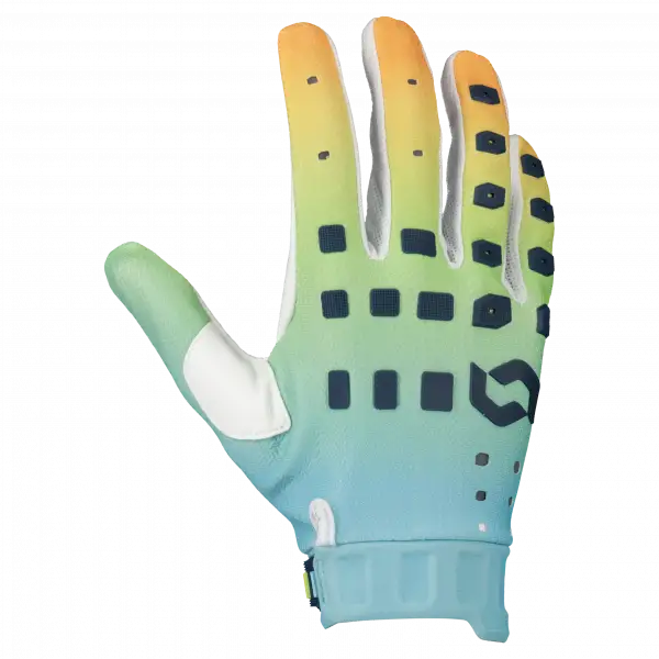 Guanti cross Scott Podium Pro Blu Arancione