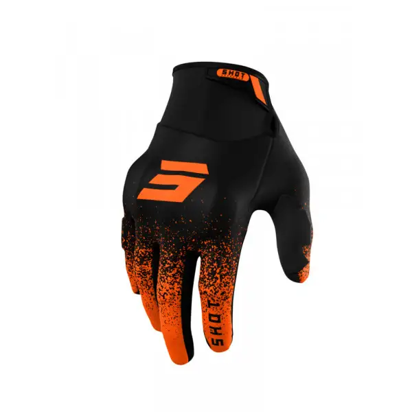 Guanti cross Shot DRIFT EDGE Rosso