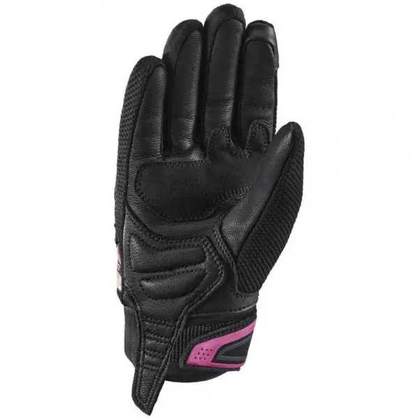 Guanti moto donna estivi Ixon MIG 2 AIRFLOW LADY Nero fucsia