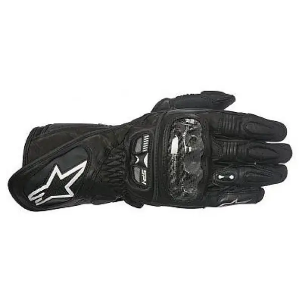 Guanti moto donna pelle Alpinestars Stella SP-1 nero