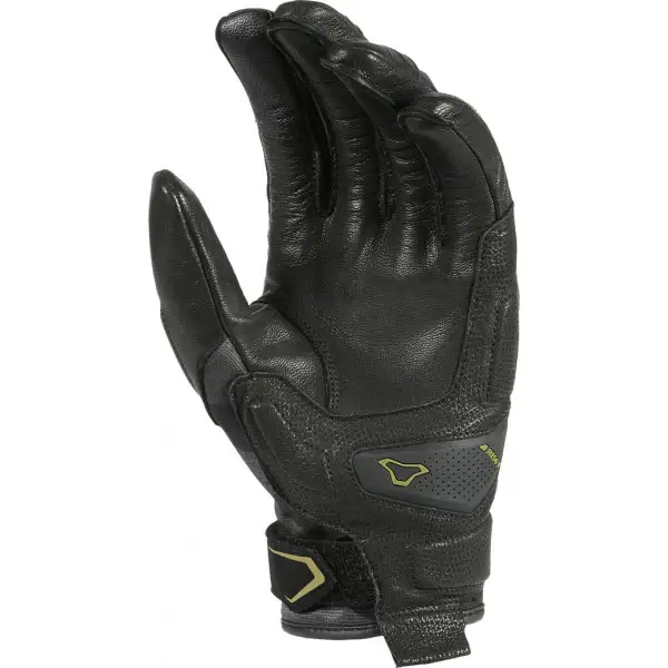 Guanti moto estivi Macna Haros Nero Grigio scuro Camo