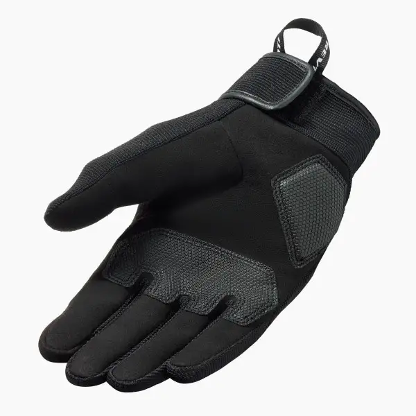 Guanti moto estivi Rev'it Access Nero Bianco