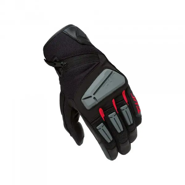 Guanti moto estivi T-UR G-FOUR Nero Rosso