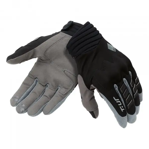 Guanti moto estivi T-UR G-SIX Nero Ghiaccio