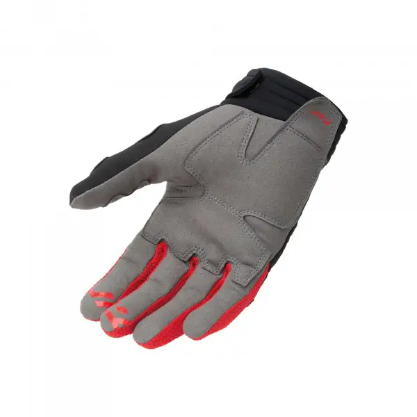 Guanti moto estivi T-UR G-SIX Nero Rosso