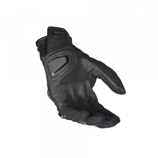 Guanti moto in pelle estivi Macna Assault nero