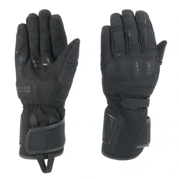 Guanti moto invernali OJ HIDEAWAY Nero Rosso