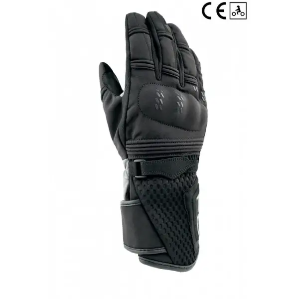 Guanti moto invernali OJ HIDEAWAY Nero Rosso