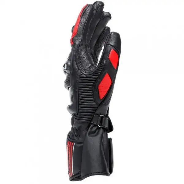 Guanti moto pelle Dainese Druid 4 Nero Rosso