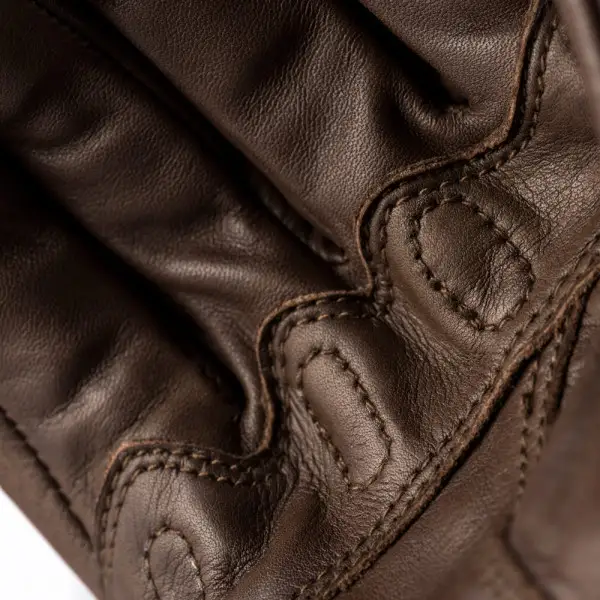 Guanti moto pelle estivi Blauer COMBO Marrone