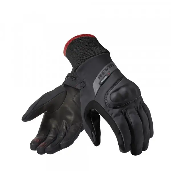 Guanti moto pelle Rev'it Crater Wsp neri