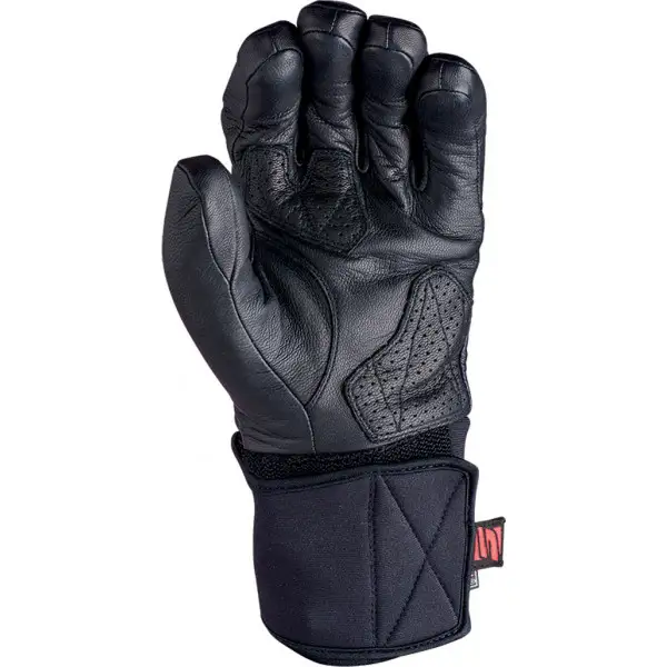 Guanti moto pelle riscaldati Five HG4 WP Nero
