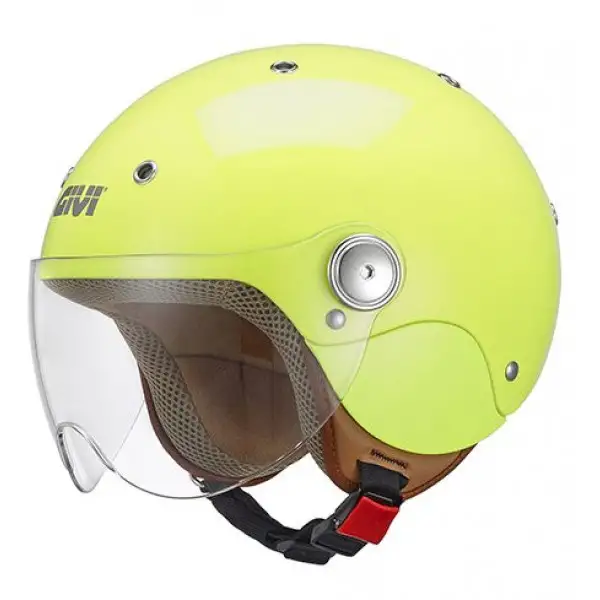 Casco jet bambino Givi Junior 3 Giallo fluo