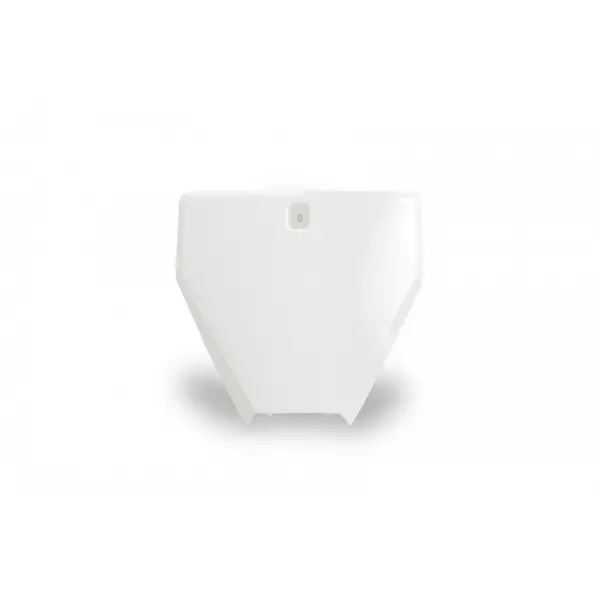 Portanumero anteriore UFO per Husqvarna TC e FC Bianco