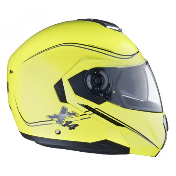 Casco modulare Givi X.14 Shift Giallo fluo